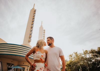 couple in celebration