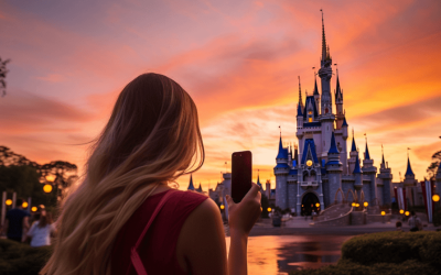 Solo Traveler Theme Park Photography Orlando