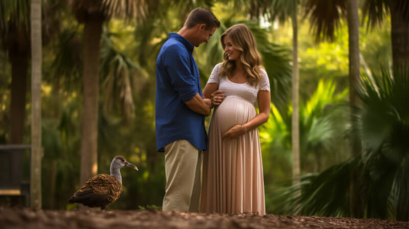 maternity zoo photography