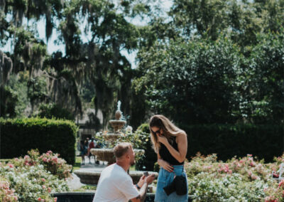 Leu Gardens Engagement Photographer